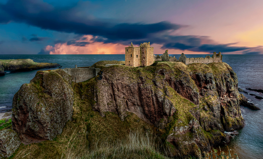 Aberdeen - Dunnottar castle